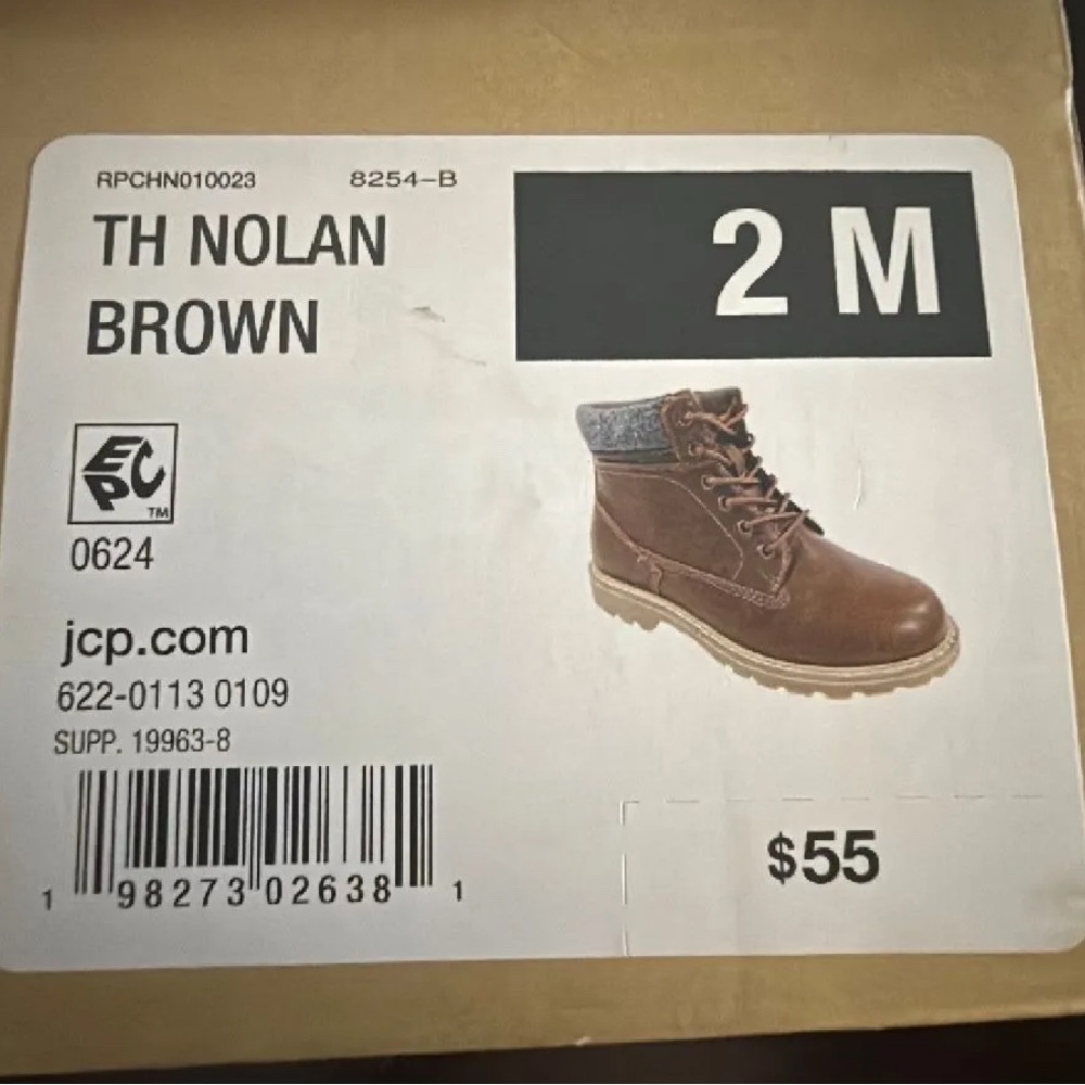 Brown Boys Boots